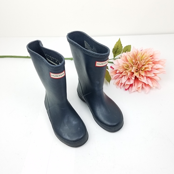 Hunter Kids' First Classic navy blue size 11 - Picture 5 of 6